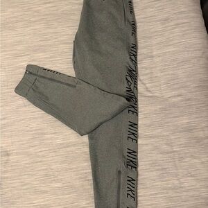 Nike Women’s Gray Joggers with Black Accents